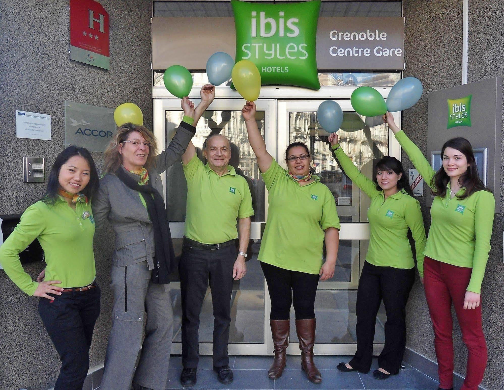 Ibis Styles Grenoble Centre Gare Hotell Eksteriør bilde